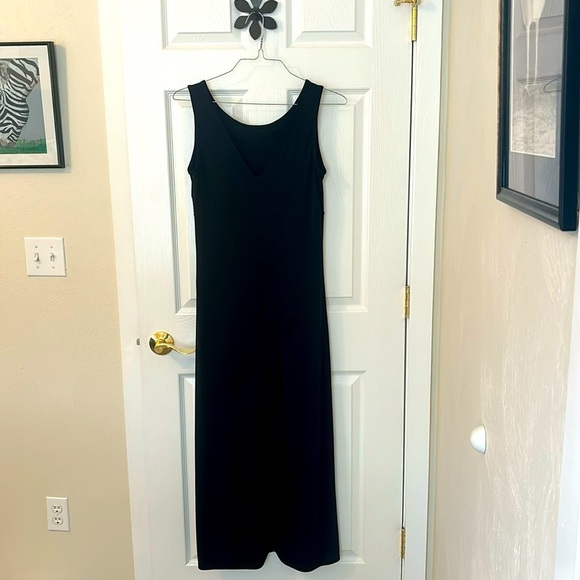 Liz Claiborne Lizport Slip Style Dress in Black Size Med - Picture 2 of 10